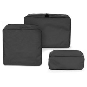 Produktbild für Koffer-Organizer Eastpak Packing Cubes, schwarz, Set 3-teilig