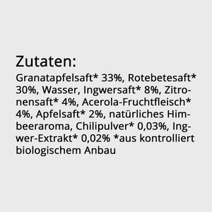 Produktbild für Vitamin-Shot Organic-Human Ingwer, BIO