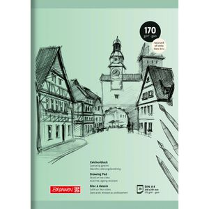 Produktbild für Zeichenblock Brunnen 104730409, A4