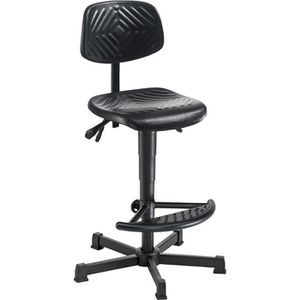 Produktbild für Arbeitsstuhl meychair W1-H-PU-FS6, schwarz