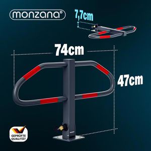 Produktbild für Parkbügel Monzana 108051, klappbar