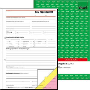Bautagebuch Sigel SD063, A4
