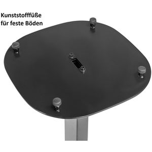 Produktbild für Lautsprecherständer myWall HS23L, schwarz, aus Metall, 2 Stück