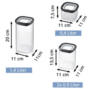 Produktbild für Vorratsdose Gefu Pantry 12806, aus Glas