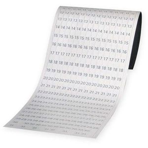 Datumsstreifen Franken für Planer JK1203