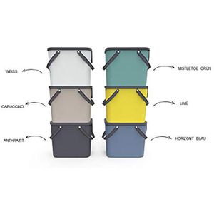 Produktbild für Mülleimer Rotho Albula 1034405092, Mistletoe green