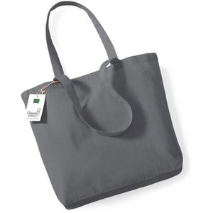 Produktbild für Einkaufstasche Westford-Mill W180 Organic Shopper, grey