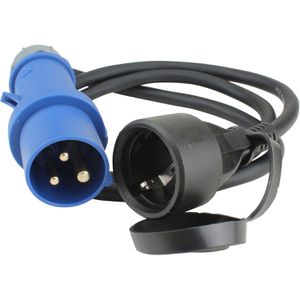 CEE-Adapter Unitec 47458, Länge 1,5 m