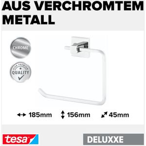 Produktbild für Handtuchhalter Tesa Deluxxe 40407, silber