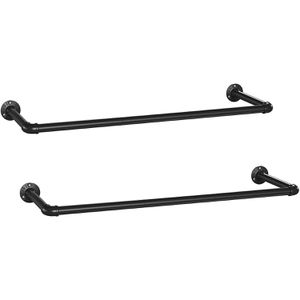 Wandgarderobe Songmics HSR67BK02, Metall