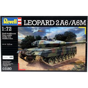 Produktbild für Modellbausatz Revell 03180 Leopard 2 A6/A6M