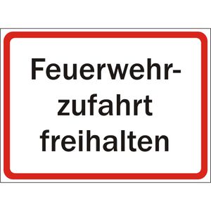 Hinweisschild Abtec DIN 4066, Kunststoff