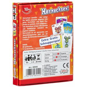 Produktbild für Kartenspiel Amigo 08940, Hornochsen!