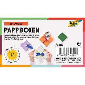 Produktbild für Geschenkbox Folia 3109, Set, farbig sortiert