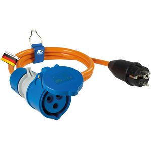 Produktbild für CEE-Adapter as-Schwabe Caravan 62434, Länge 1,5 m