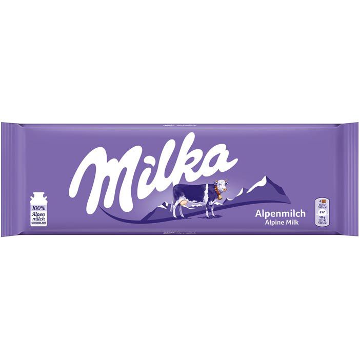 Milka Tafelschokolade Alpenmilch, AG Großtafel, – 270g Böttcher