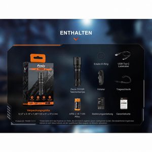 Produktbild für Taschenlampe Fenix TK05R, LED, aufladbar
