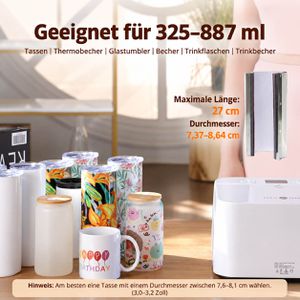 Produktbild für Transferpresse HTVRONT A200 Auto Tumbler Heat Press