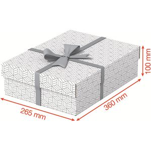 Produktbild für Aufbewahrungsbox Esselte Home M flach 628284, 9L