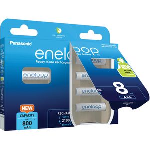 Produktbild für Akku Panasonic Eneloop BK-4MCDE, 1,2 V, 800 mAh