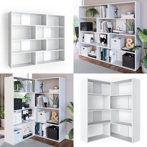 Produktbild für Bücherregal Vicco Laine, weiß