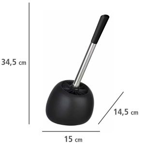 Produktbild für WC-Bürste Wenko Polaris, schwarz