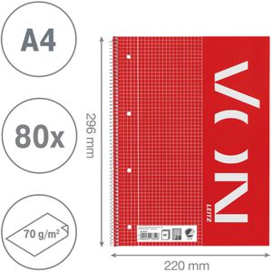 Produktbild für Collegeblock VON-Leitz 45740001, A4