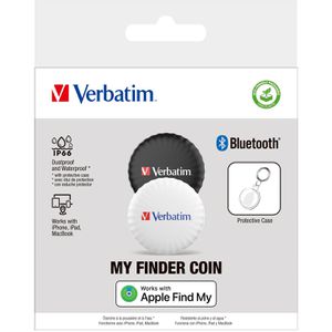 Produktbild für Bluetooth-Tracker Verbatim My Finder Coin, für iOS