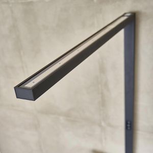 Produktbild für Stehlampe LEDmaxx Linus Up&amp;Down LED schwarz, 195 cm