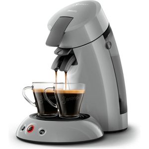 Philips Kaffeepadmaschine Senseo Original, HD6553/70, 1450 Watt, 0,7 Liter, grau