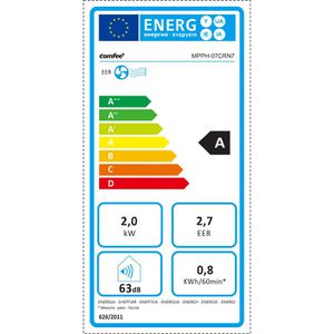 Produktbild für Klimagerät Comfee MPPH-07CRN7, 7000 BTU/h
