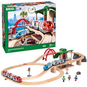 Spielzeugeisenbahn BRIO World Großes Reisezug Set