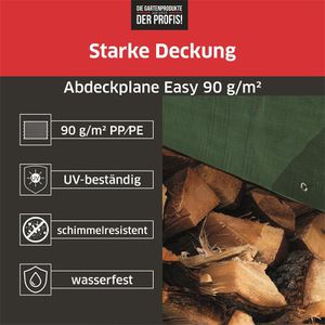 Produktbild für Abdeckplane NOOR Easy, grün