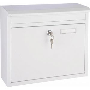 Briefkasten Böttcher-AG 60602, Premium, weiß, aus Stahl