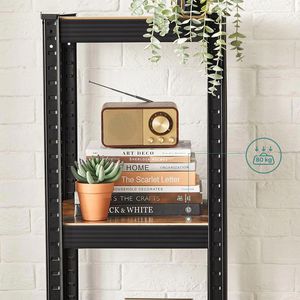 Produktbild für Schwerlastregal Songmics 5 Holzböden