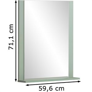 Produktbild für Wandspiegel Schildmeyer Janne 153028, rechteckig