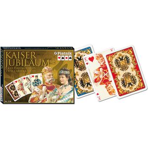 Produktbild für Kartenspiel Piatnik 213847, Kaiser Jubiläum Bridge