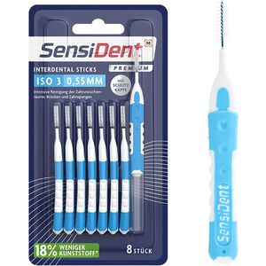 Interdentalbürsten SensiDent Premium Blau, ISO-Größe 3