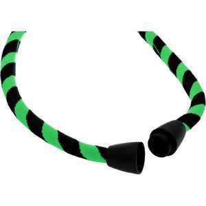 Produktbild für Schlüsselband Webbomb Tubular, grün/schwarz