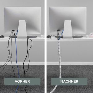 Produktbild für Kabelschlauch Fellowes 9929901, weiß