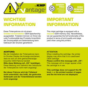 Produktbild für Tinte KMP Xvantage für HP 953XL, F6U16AE