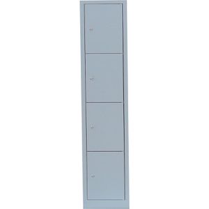 Produktbild für Schließfachschrank ClassiX X-523410, lichtgrau