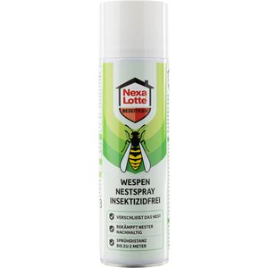 Nexa-Lotte Insektenspray Wespen Nestspray Insektizidfrei, bis zu 24 Stunden Wirkungsdauer, 500 ml