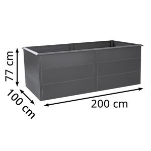 Produktbild für Hochbeet Westmann Primus XL, aus Stahl