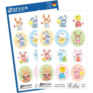 Produktbild für Sticker Zweckform 39221 Z-Design Kids Sticker