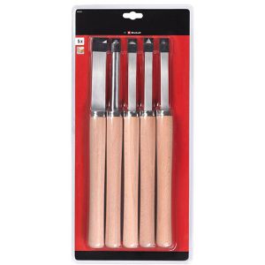 Produktbild für Drechselsatz Einhell 49455250, HSS-Drechselmeißelsatz