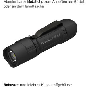 Produktbild für Taschenlampe Ledlenser Solidline SL6 LED, Batterie