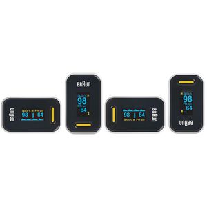Produktbild für Pulsoximeter Braun 1, mit Batterie