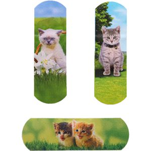 Produktbild für Pflaster WUNDmed Katzenbabys, 10 Strips