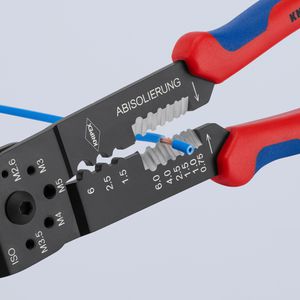 Produktbild für Crimpzange Knipex 97 32 240 Universalzange